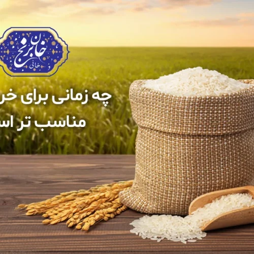 بهترین زمان خرید برنج